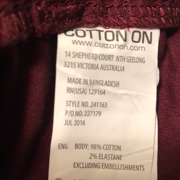 Jegging Mid Rise Pants - Picture 3 of 3